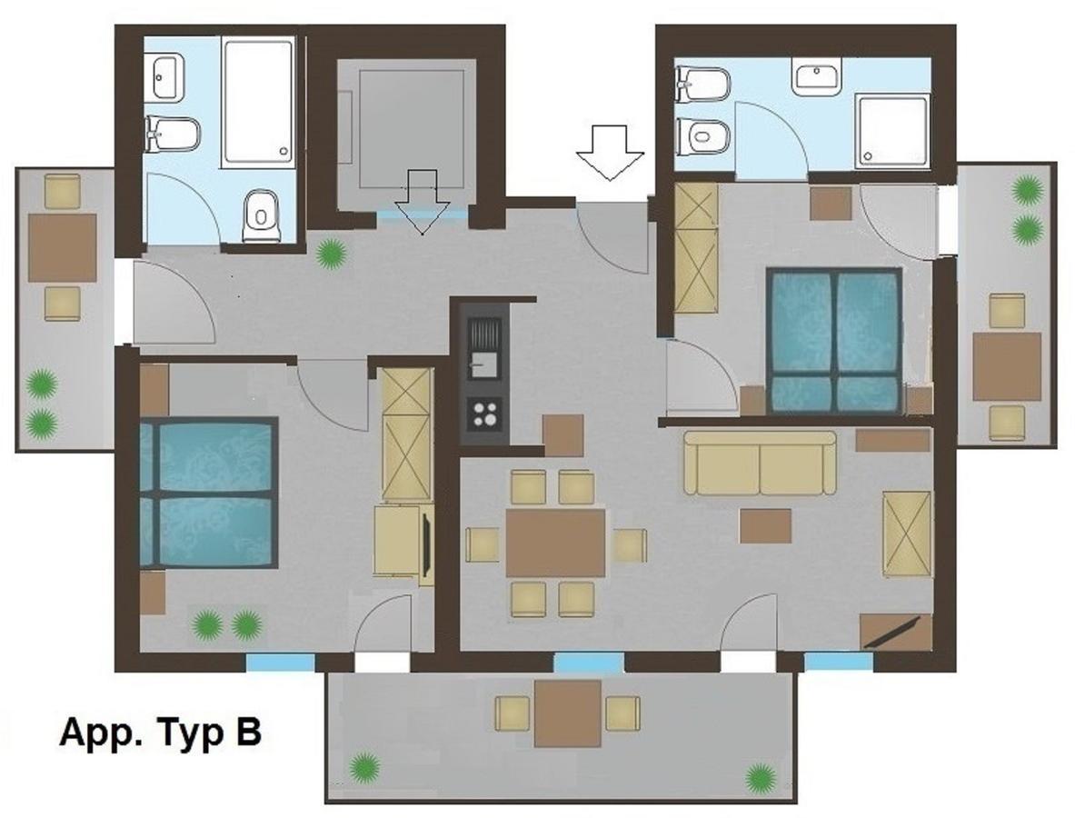 Chalet Stefan - Apartments Ла Вилла Экстерьер фото