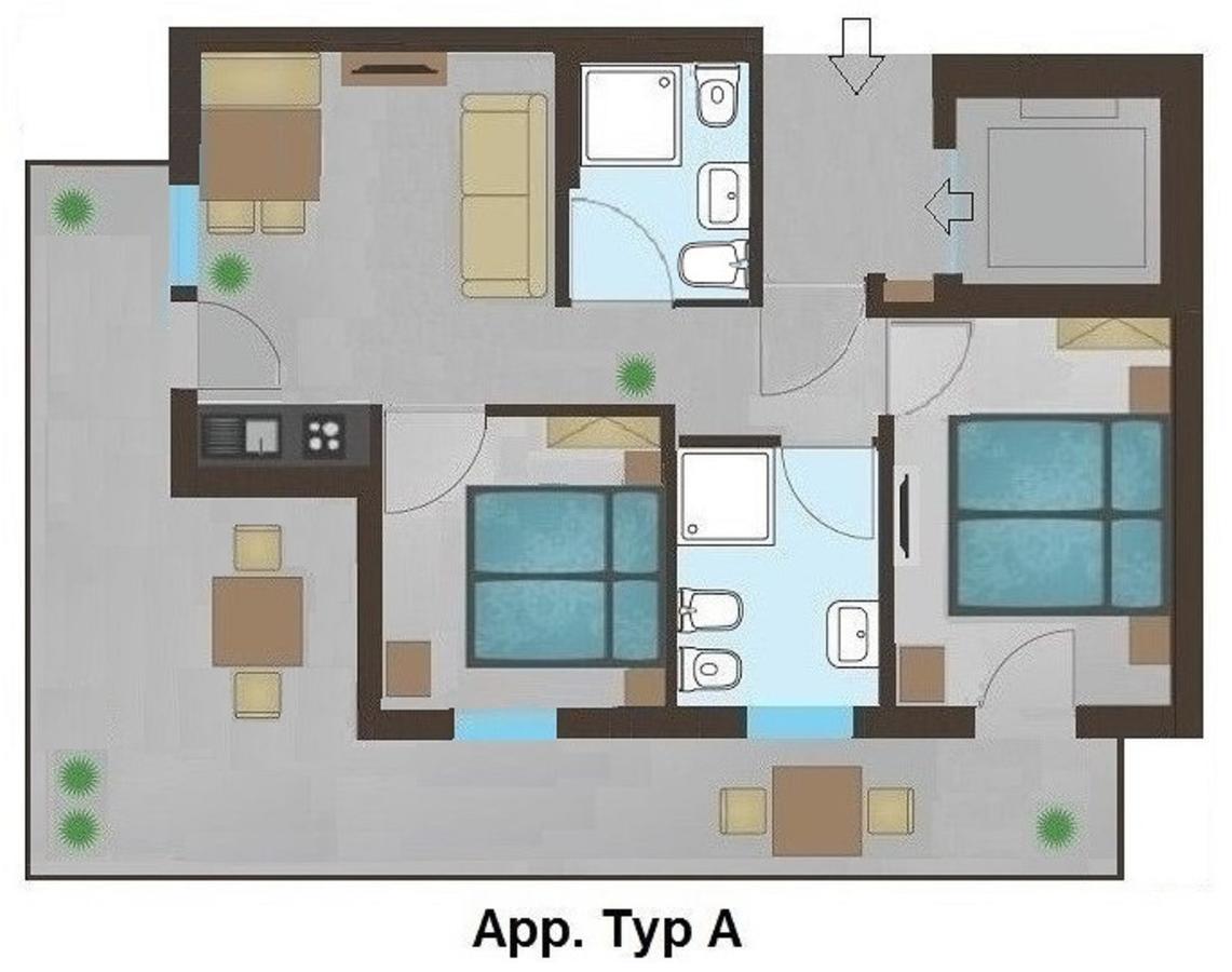 Chalet Stefan - Apartments Ла Вилла Экстерьер фото